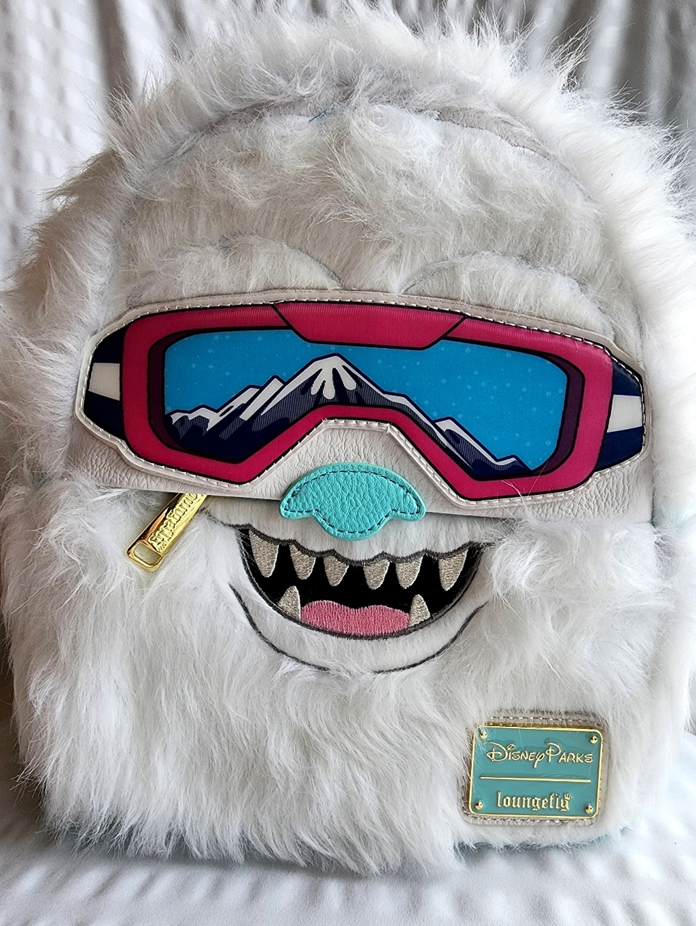 NWT Disney Parks Loungefly Expedition Everest Yeti Backpack- Animal Kingdom Excl